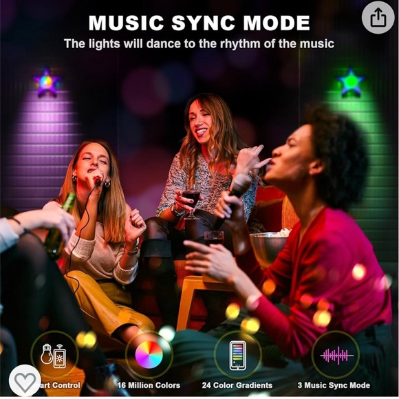 Smart LED Flood Light for Outdoor Landscape APP Control Timing Color Changing - Picture 3 of 5